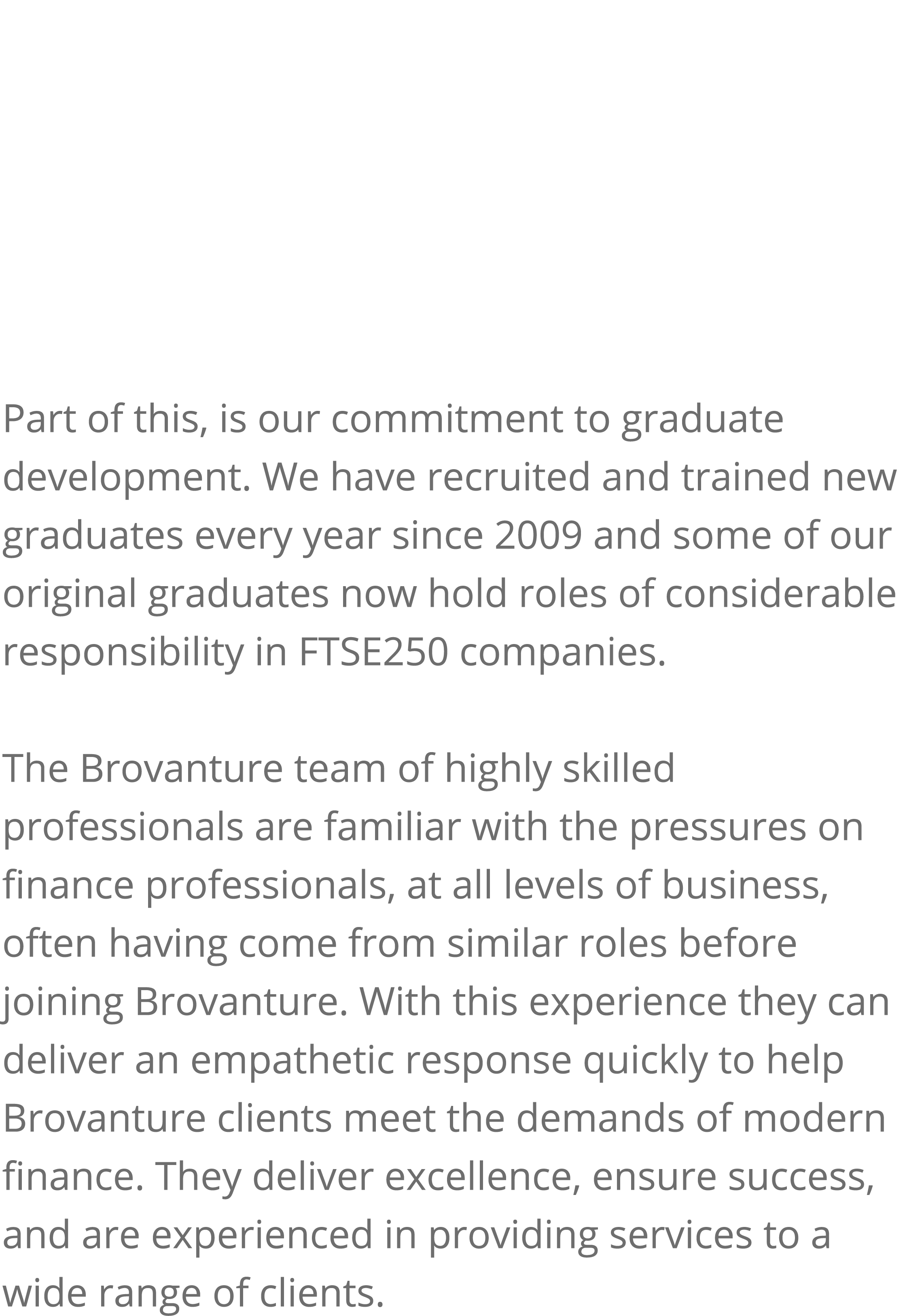 Brovanture recognises that we are in a people business; we employ people, we buy from people, we sell to people and w   