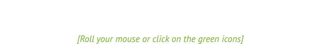 Machine Learning development: best practice  Roll your mouse or click on the green icons 