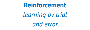 Reinforcement learning by trial and error